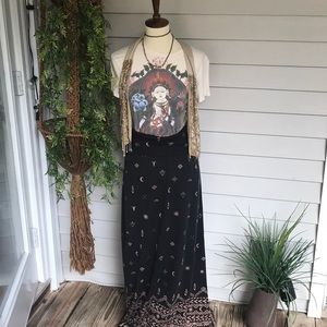Western Flare Maxi Skirt💕✌🏻